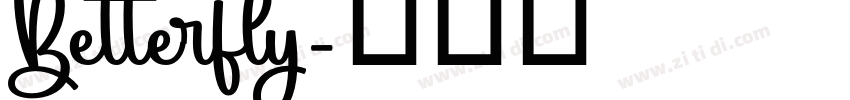 Betterfly字体转换