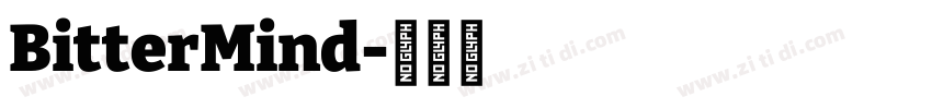 BitterMind字体转换