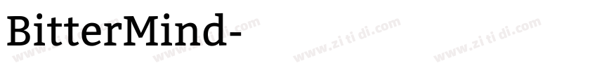 BitterMind字体转换