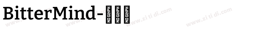 BitterMind字体转换
