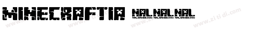 Minecraftia字体转换