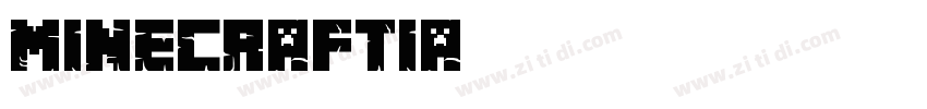 Minecraftia字体转换