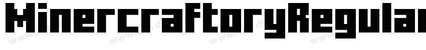 MinercraftoryRegular字体转换
