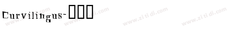 Curvilingus字体转换