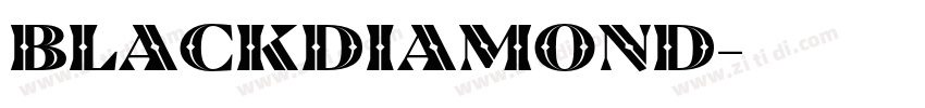 BlackDiamond字体转换 BlackDiamond字体转换