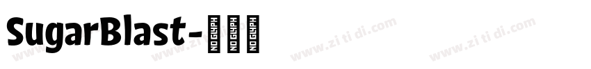 SugarBlast字体转换