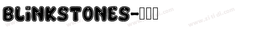 blinkstones字体转换