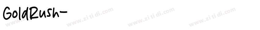 GoldRush字体转换