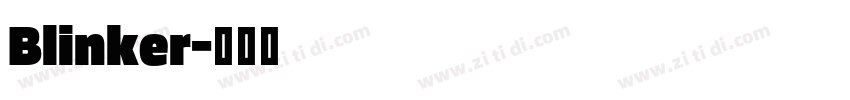Blinker字体转换