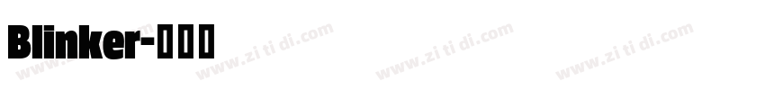 Blinker字体转换
