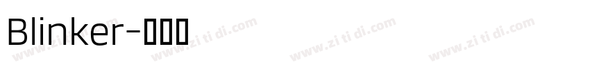 Blinker字体转换