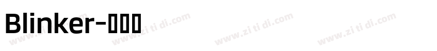 Blinker字体转换