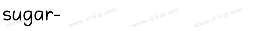sugar字体转换