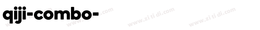 黄令东齐伋体qiji-combo字体转换