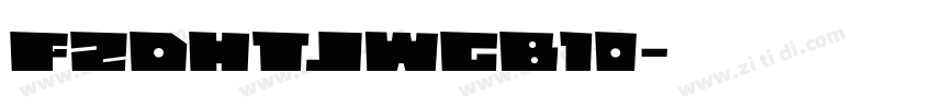 FZDHTJWGB10字体转换