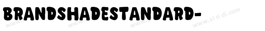 BrandShadeStandard字体转换
