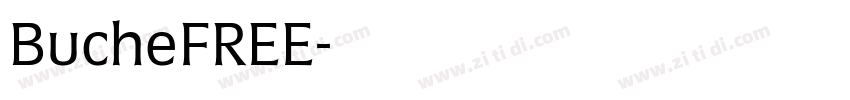 BucheFREE字体转换