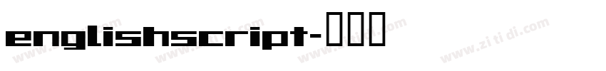 englishscript字体转换