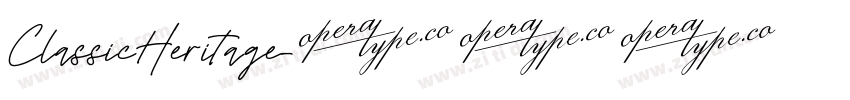 ClassicHeritage字体转换