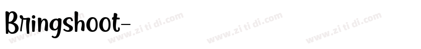 Bringshoot字体转换