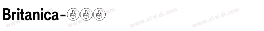 Britanica字体转换 Britanica字体转换