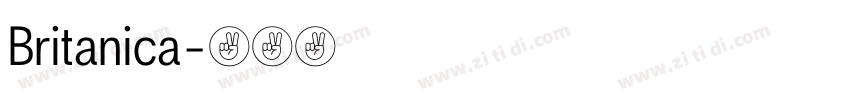 Britanica字体转换 Britanica字体转换