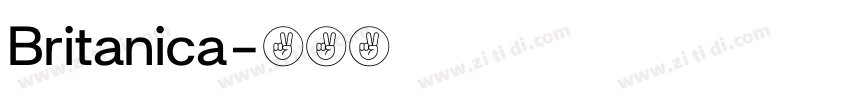 Britanica字体转换 Britanica字体转换