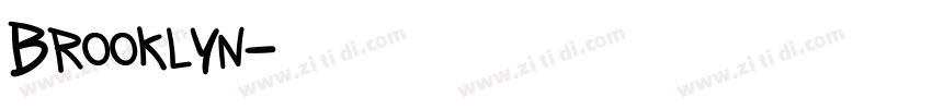 Brooklyn字体转换