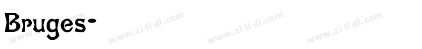 Bruges字体转换