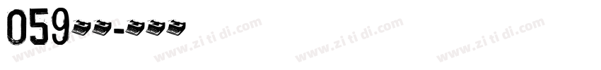 059字体字体转换