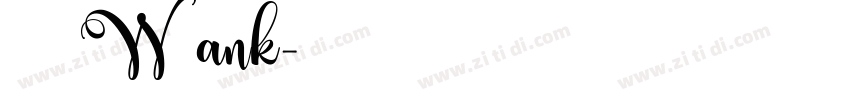 下载安装Wank字体转换
