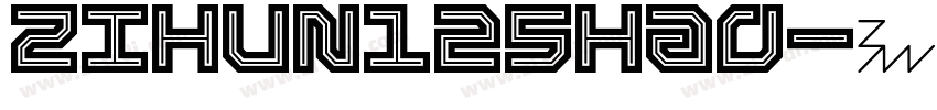 zihun125hao字体转换