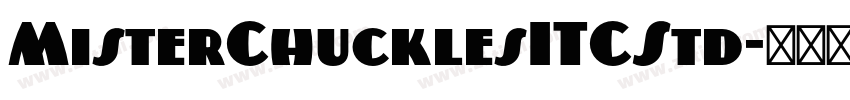 MisterChucklesITCStd字体转换