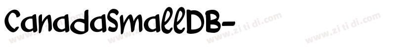 CanadaSmallDB字体转换