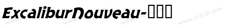 ExcaliburNouveau字体转换 ExcaliburNouveau字体转换