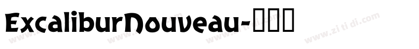 ExcaliburNouveau字体转换 ExcaliburNouveau字体转换