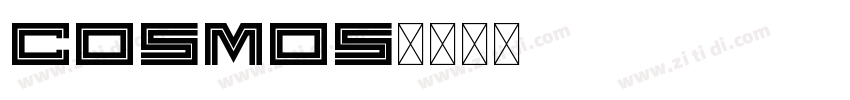 Cosmos字体转换