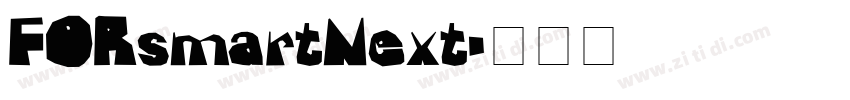 FORsmartNext字体转换