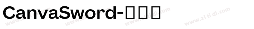 CanvaSword字体转换