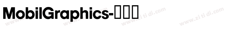 MobilGraphics字体转换 MobilGraphics字体转换