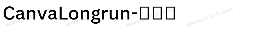 CanvaLongrun字体转换