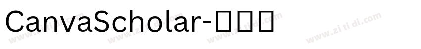 CanvaScholar字体转换