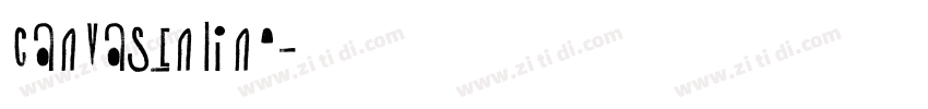 CanvasInline字体转换 CanvasInline字体转换