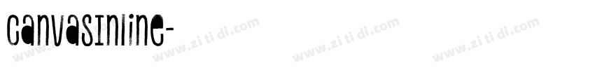 CanvasInline字体转换 CanvasInline字体转换