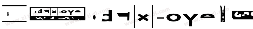 MarvinW01字体转换