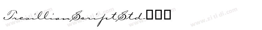 TresillianScriptStd字体转换