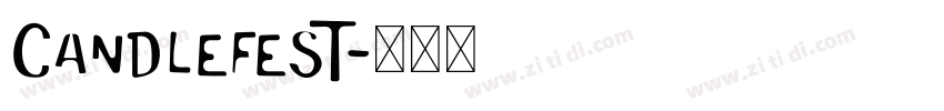 CandleFest字体转换