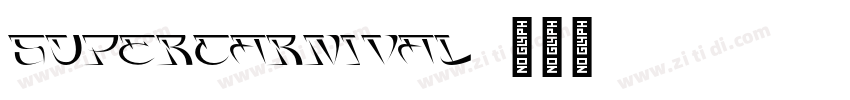 SuperCarnival字体转换