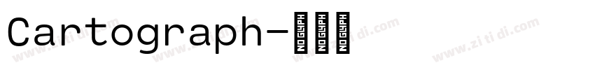 Cartograph字体转换 Cartograph字体转换