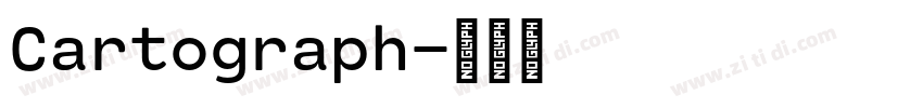 Cartograph字体转换 Cartograph字体转换